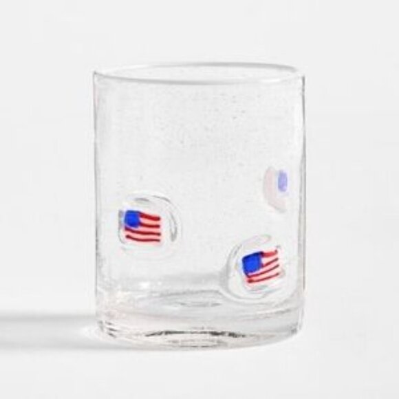 American Flag Icon Glasses (set of 2) - Picture 1 of 1